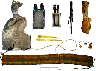 Illustration for article titled Esta bolsa contiene los restos de las drogas psicotrópicas que utilizaban los chamanes hace más de 1.000 años